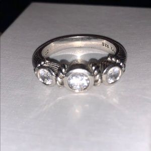 Judith Ripka Sterling Silver Ring